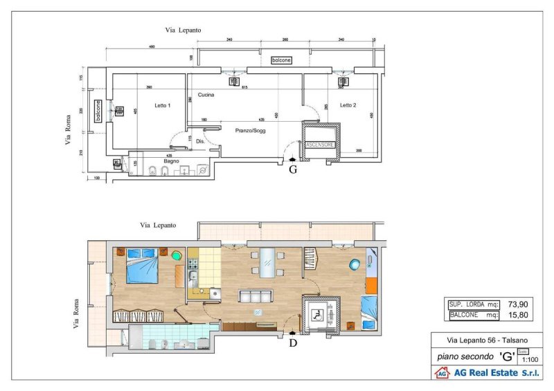 Apartamento en Tarento