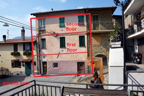 Semi-detached house in Molini di Triora