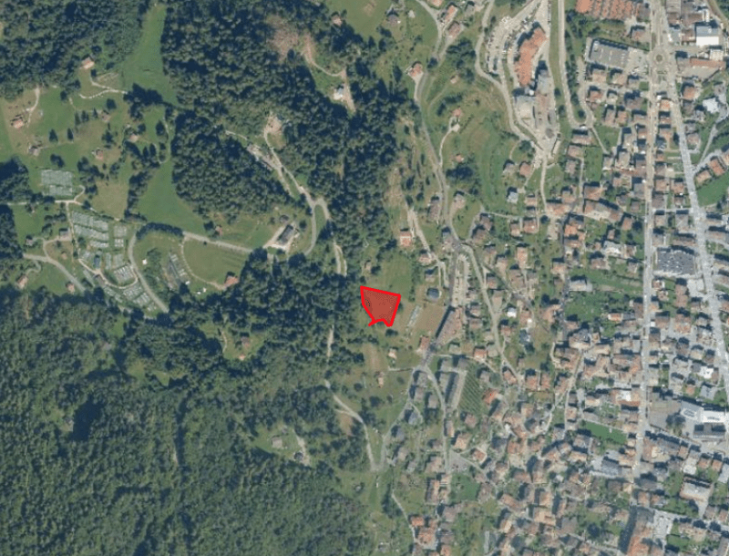 Jordbruksmark i Tione di Trento