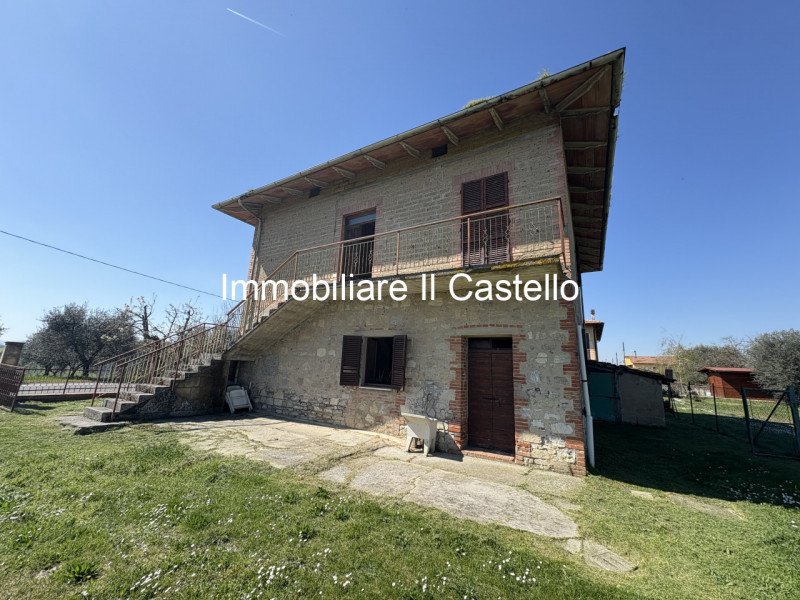 Hus i Castiglione del Lago