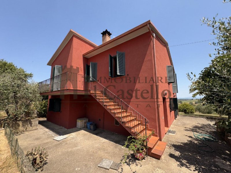 Hus i Castiglione del Lago