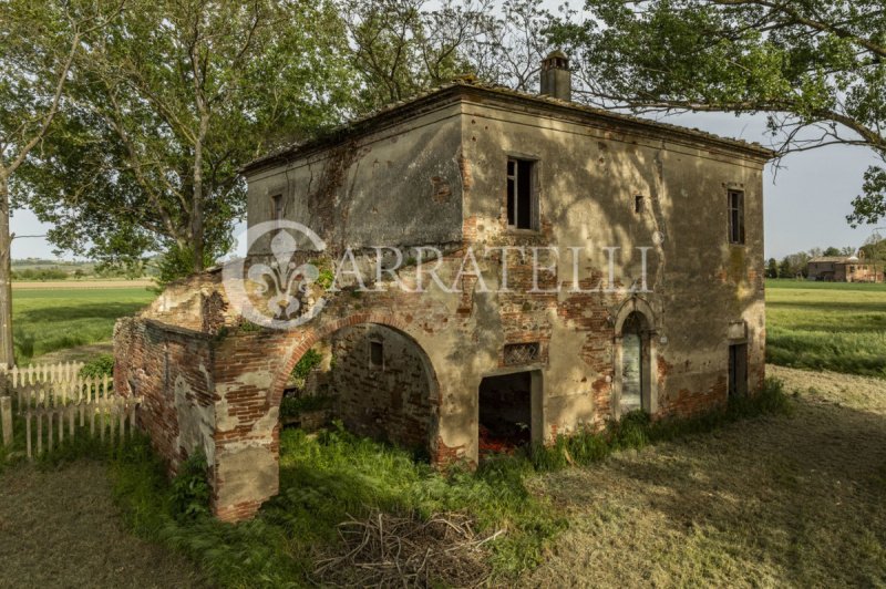 Lantställe i Montepulciano