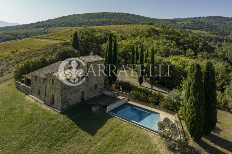 Klein huisje op het platteland in Montalcino