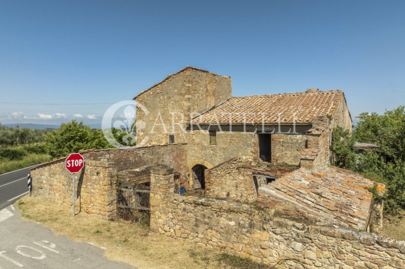 Lantställe i Pienza