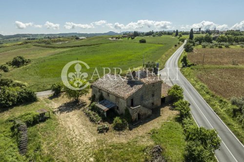 Lantställe i Pienza