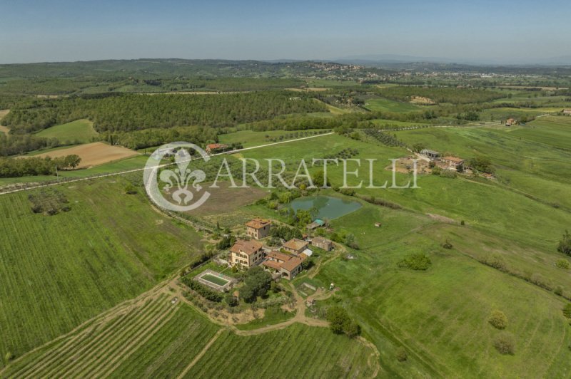 Lantställe i Torrita di Siena