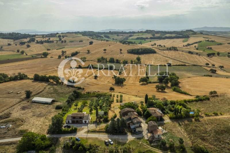 Lantställe i Castiglione del Lago