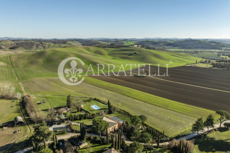 Lantställe i Siena