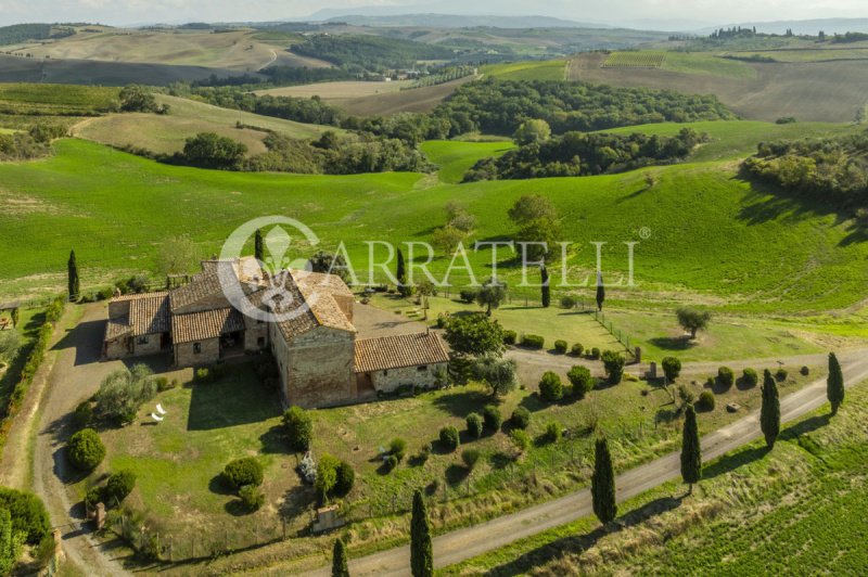 Klein huisje op het platteland in Montalcino