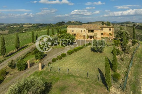 Klein huisje op het platteland in Montalcino