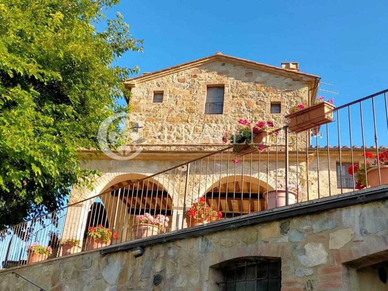 Lantställe i Seggiano