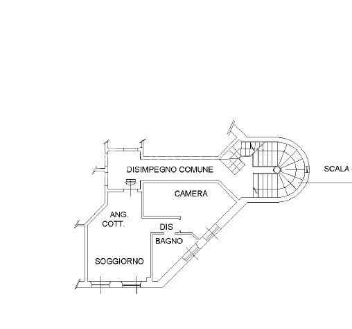Apartamento en Cetona