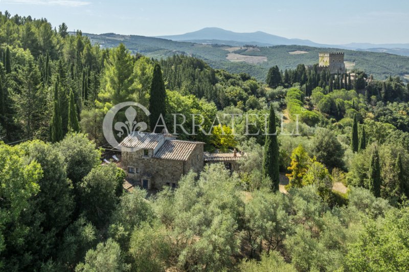 Lantställe i Castiglione d'Orcia