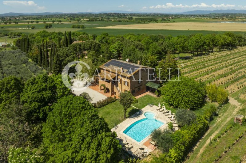 Lantgård i Montepulciano