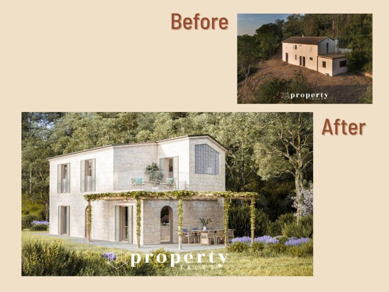 Сельский дом в Монтефьоре-делл'Азо