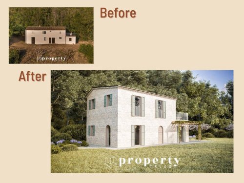 Casa di campagna a Montefiore dell'Aso