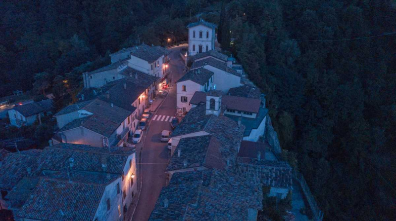 Kleines Dorf in Mercato Saraceno