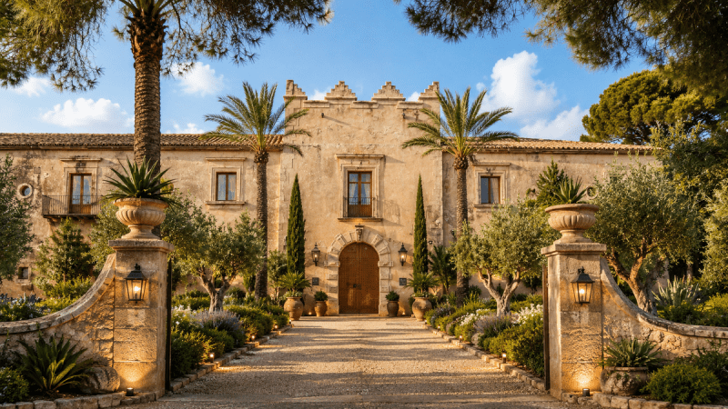 Lantställe i Ragusa