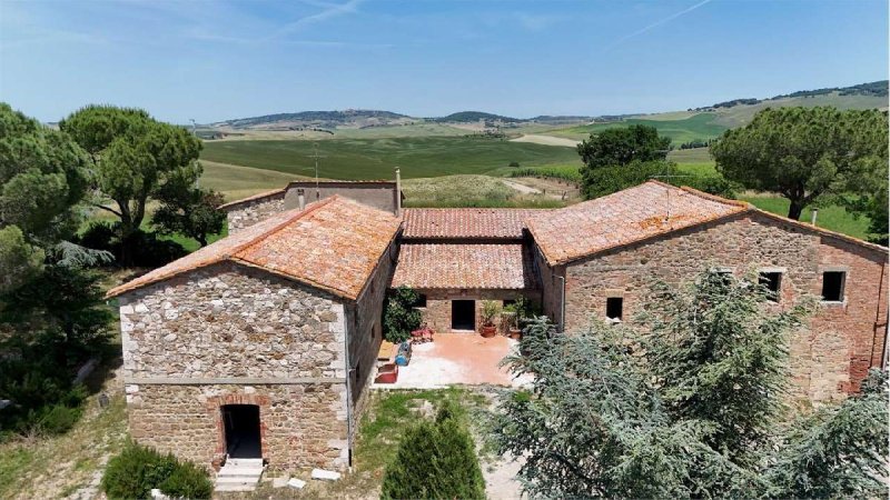 Lantställe i Pienza