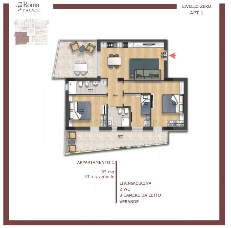 Apartamento em Ricadi