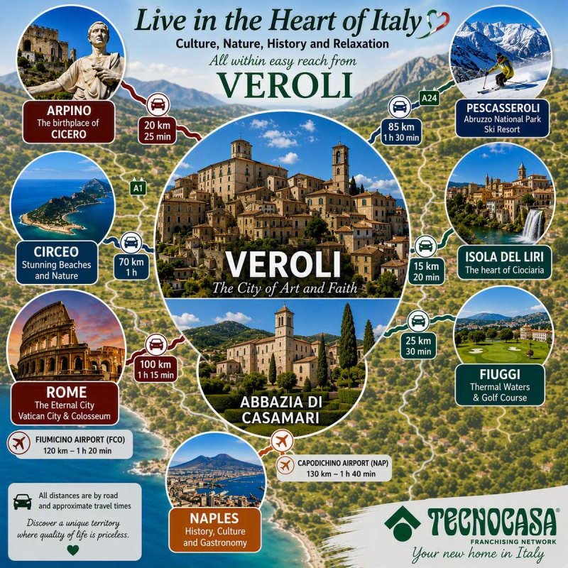 Apartamento em Veroli