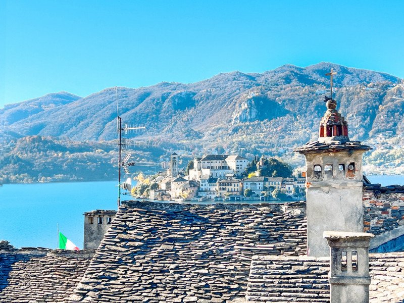 Hus i Orta San Giulio